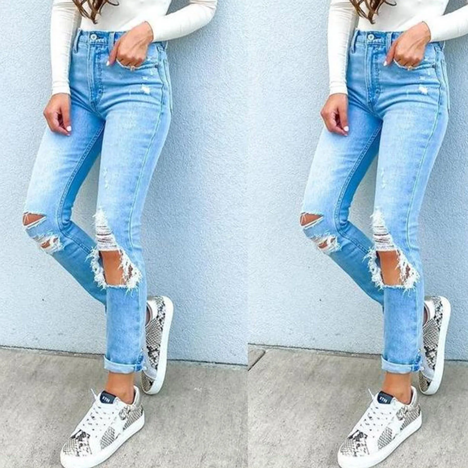 Pants Women Jeans For Women Temperament Denim Trousers Jeans ladies High Waist Ripped Wash Water Jeans Pants office 2021
Pants Women Jeans For Women Temperament Denim Trousers Jeans ladies High Waist Ripped Wash Water Jeans Pants office 2021