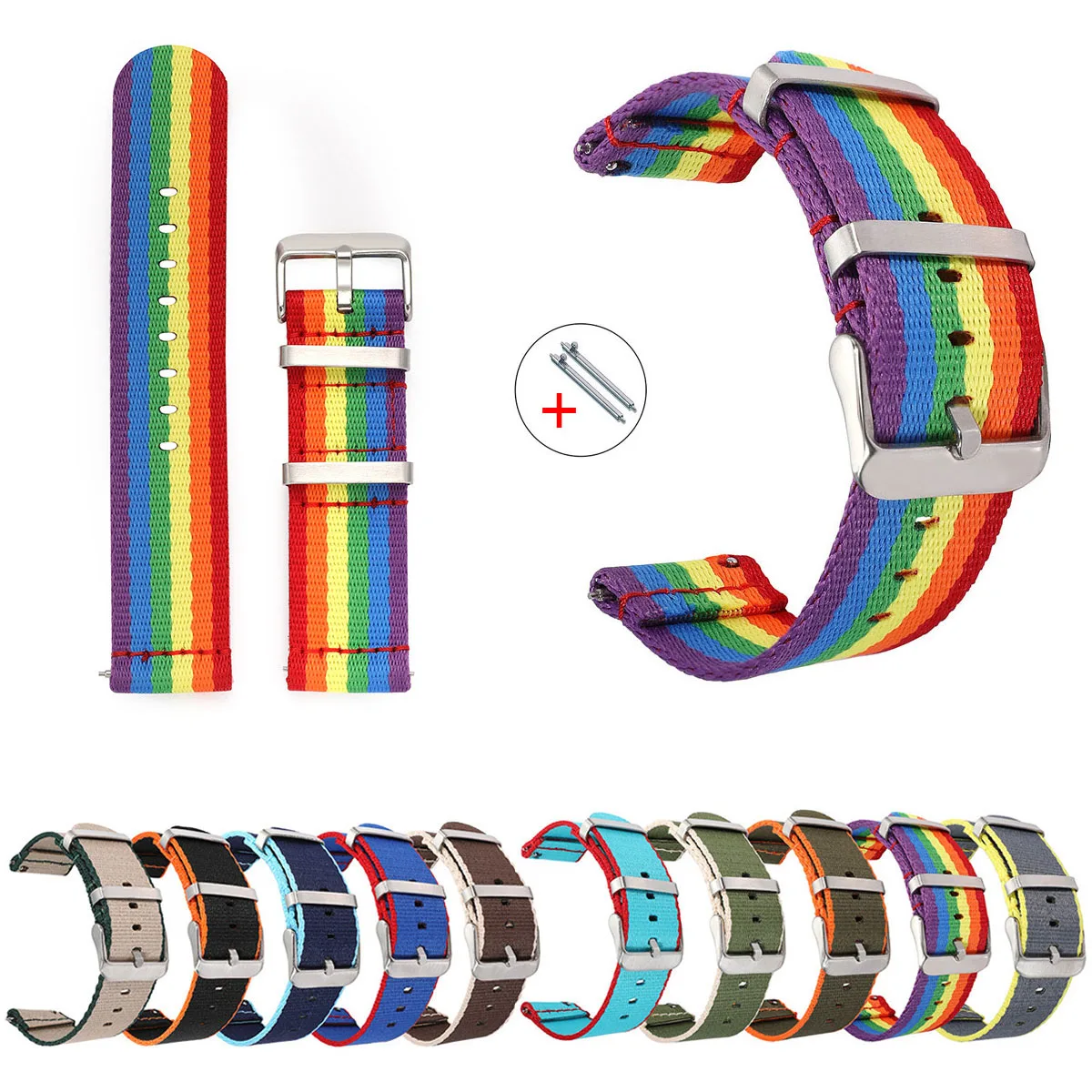 20mm 22mm Nylon Watch Band For Samsung Galaxy Watch Classic Watch Strap Wristband For Samsung Galaxy Watch Active 40 44 Bracelet
20mm 22mm Nylon Watch Band For Samsung Galaxy Watch Classic Watch Strap Wristband For Samsung Galaxy Watch Active 40 44 Bracelet