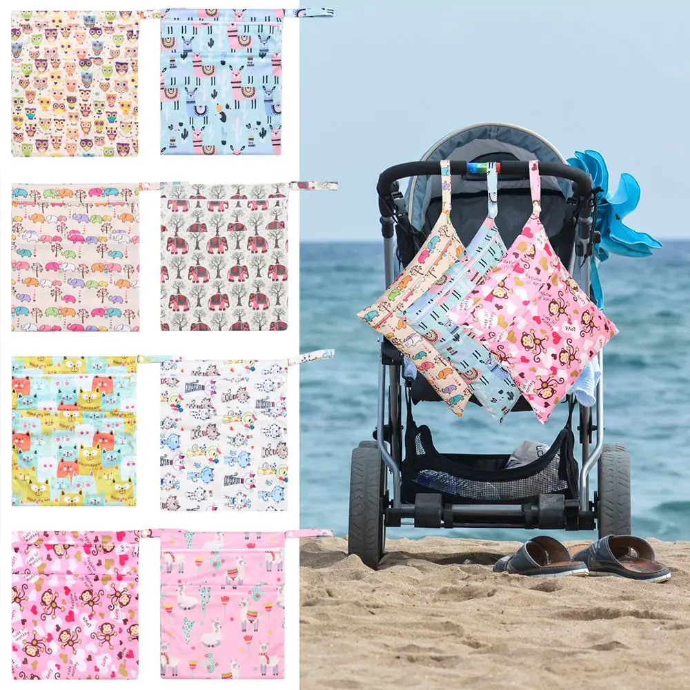 1 Pc Double Zipper Printed Diaper Bag For Baby Outing Wet Bag Nappy Bag Waterproof Outing Wet Bag Waterproof Baby Care
1 Pc Double Zipper Printed Diaper Bag For Baby Outing Wet Bag Nappy Bag Waterproof Outing Wet Bag Waterproof Baby Care