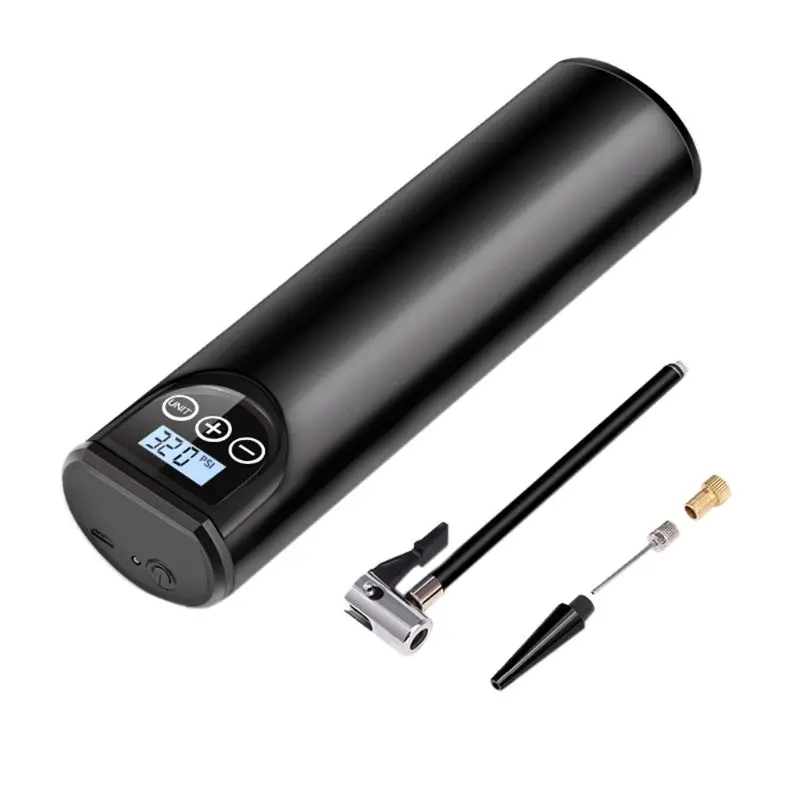 Multipurpose Portable Electric Inflator USB Rechargeable LCD Display Tire Air Pump LED Light Air Compressor for Bike Car
Multipurpose Portable Electric Inflator USB Rechargeable LCD Display Tire Air Pump LED Light Air Compressor for Bike Car