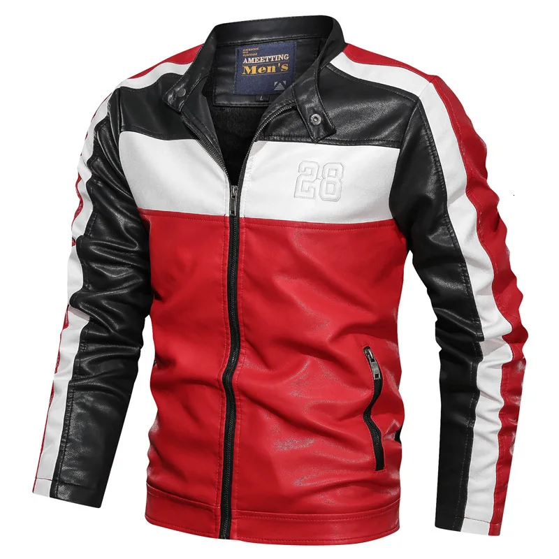 Pu Leather Biker Jacket Men Stand Collar Motorcycle Leather Jacket Men Brand Military Mens Leather Jackets Coat Jaqueta De Couro
Pu Leather Biker Jacket Men Stand Collar Motorcycle Leather Jacket Men Brand Military Mens Leather Jackets Coat Jaqueta De Couro
