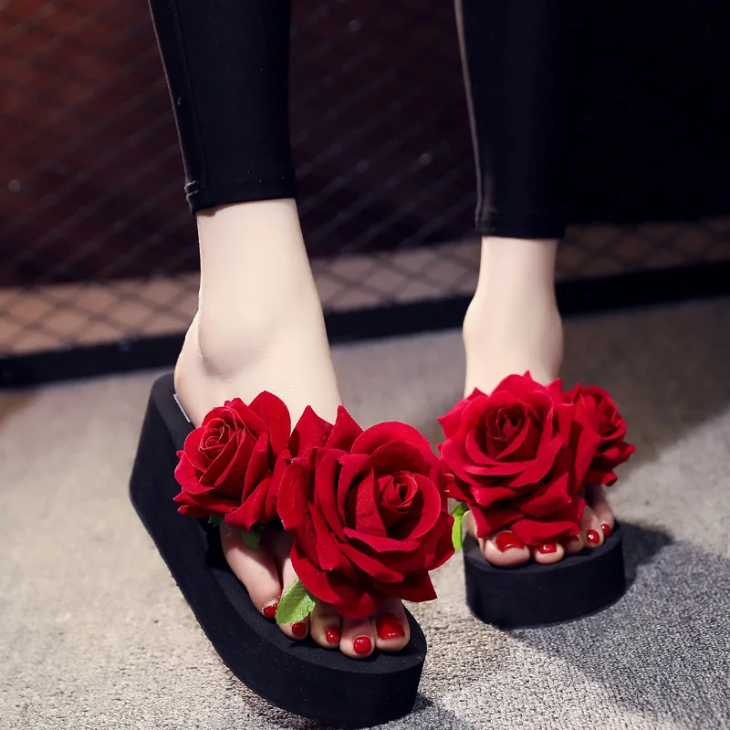 Beach Shoes Female Slippers Seaside Holiday Slip Flat Flip Flop Sandals Summer New Fashion Outside Flowers
Beach Shoes Female Slippers Seaside Holiday Slip Flat Flip Flop Sandals Summer New Fashion Outside Flowers
