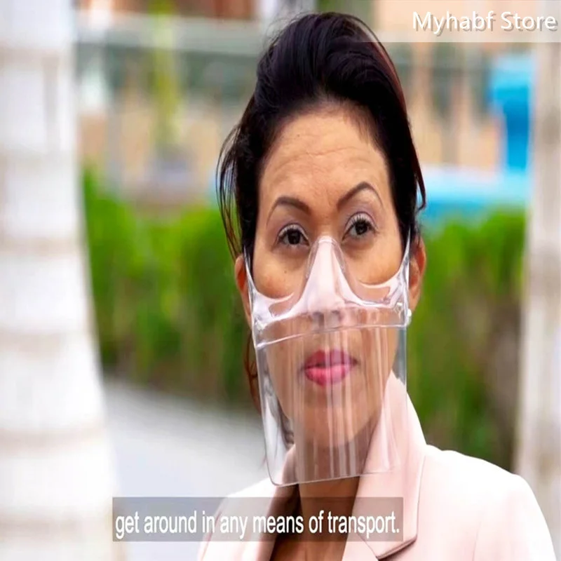 1pc Face Mask Anti-Droplet-Splash Transparent Mouth Cover Reusable Face Shield Splatter Screen Protective Mask Kitchen Tools 
1pc Face Mask Anti-Droplet-Splash Transparent Mouth Cover Reusable Face Shield Splatter Screen Protective Mask Kitchen Tools