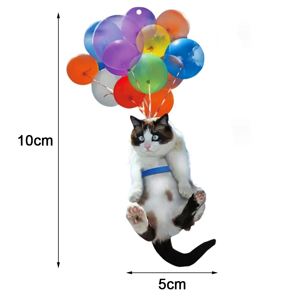 Cat Car Hanging Ornaments With Colorful Balloon Creative Car Pendant Interior Car Pendant Hanging Ornament Decoration
Cat Car Hanging Ornaments With Colorful Balloon Creative Car Pendant Interior Car Pendant Hanging Ornament Decoration