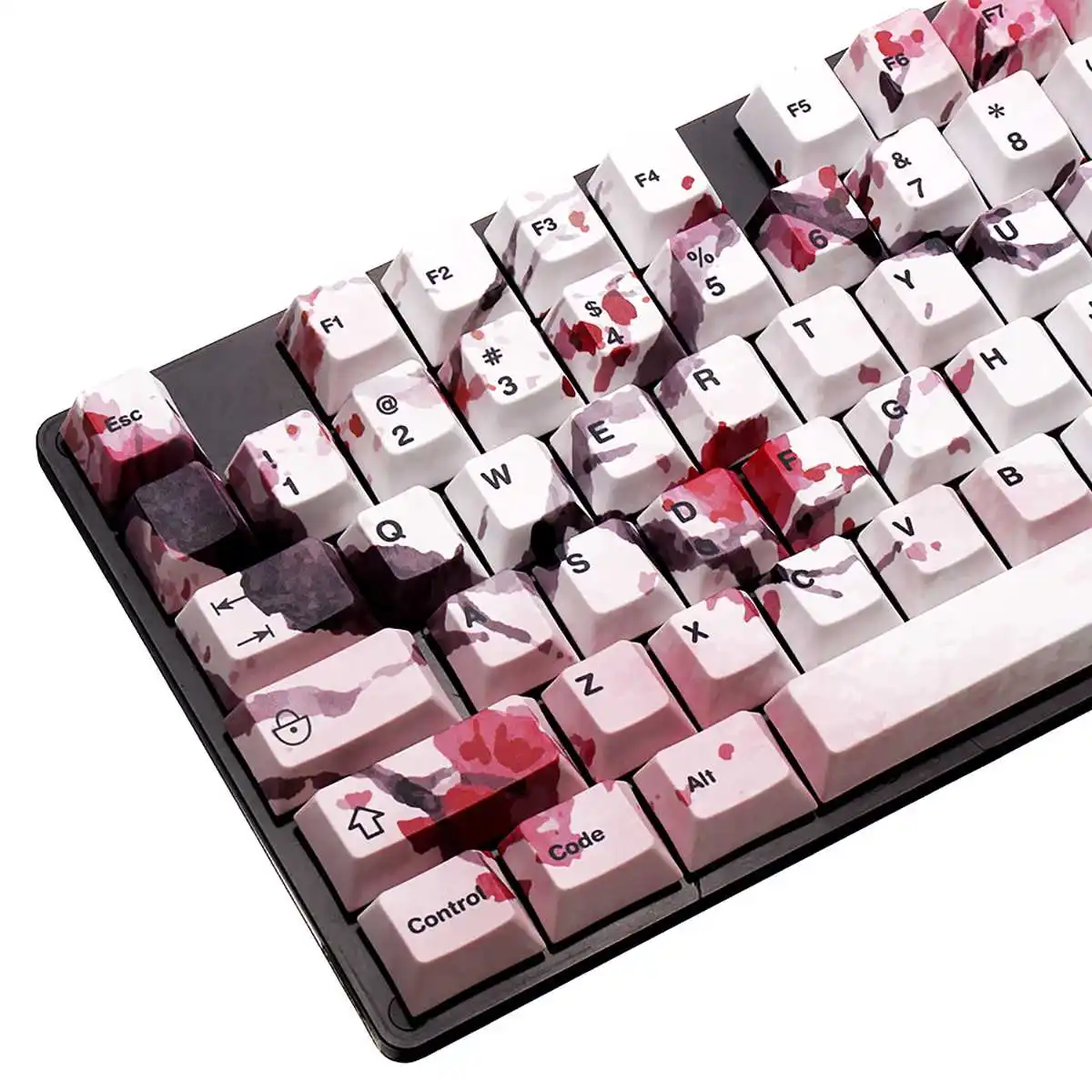 126 keys Keycap PBT falling English Colorful Cherry Blossom Five-Sided Sublimation Filco Keycap for Mechanical Gaming Keyboard
126 keys Keycap PBT falling English Colorful Cherry Blossom Five-Sided Sublimation Filco Keycap for Mechanical Gaming Keyboard