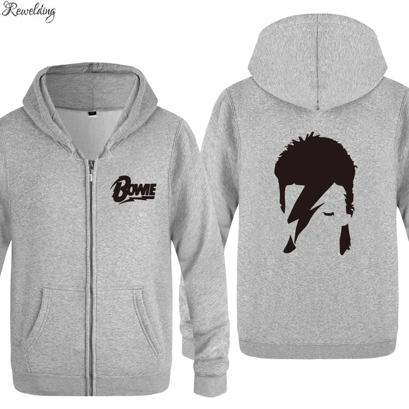 David Bowie Ziggy Stardust Hoodies Men Fashion Men's Long Sleeve Fleece Zipper Jackets Cardigans Hooded Sweatshirts Coat
David Bowie Ziggy Stardust Hoodies Men Fashion Men's Long Sleeve Fleece Zipper Jackets Cardigans Hooded Sweatshirts Coat