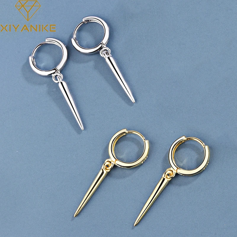 XIYANIKE Silver Color Korean Style Simple Drop Earrings for Women Couple Creative Geometric Jewelry Prevent Allergy
XIYANIKE Silver Color Korean Style Simple Drop Earrings for Women Couple Creative Geometric Jewelry Prevent Allergy