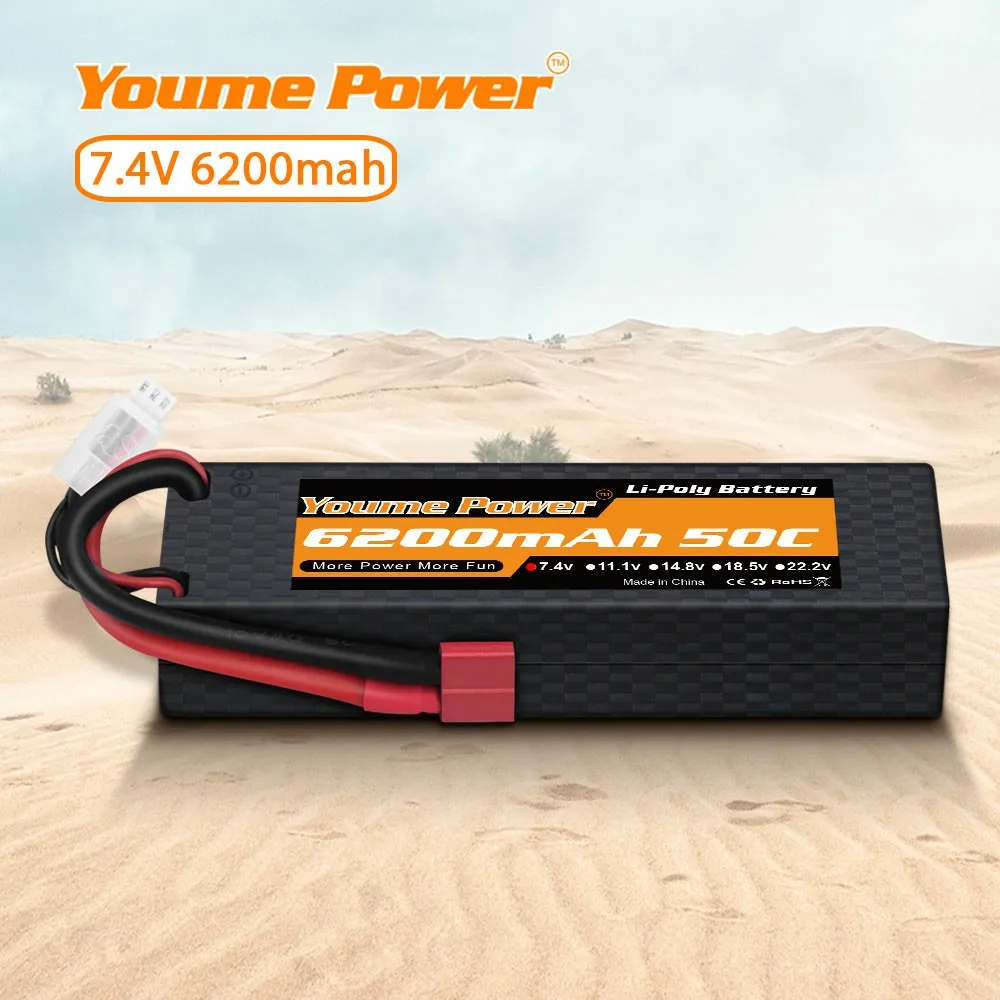 Твердый чехол Youme Lipo Battery 2S 7,4 V 6200mah TRX EC3 T для Traxxas 1/10 1/8 багги автомобиль Грузовик Лодка FPV Дрон самолет радиоуправляемые детали 50C
Твердый чехол Youme Lipo Battery 2S 7,4 V 6200mah TRX EC3 T для Traxxas 1/10 1/8 багги автомобиль Грузовик Лодка FPV Дрон самолет радиоуправляемые детали 50C