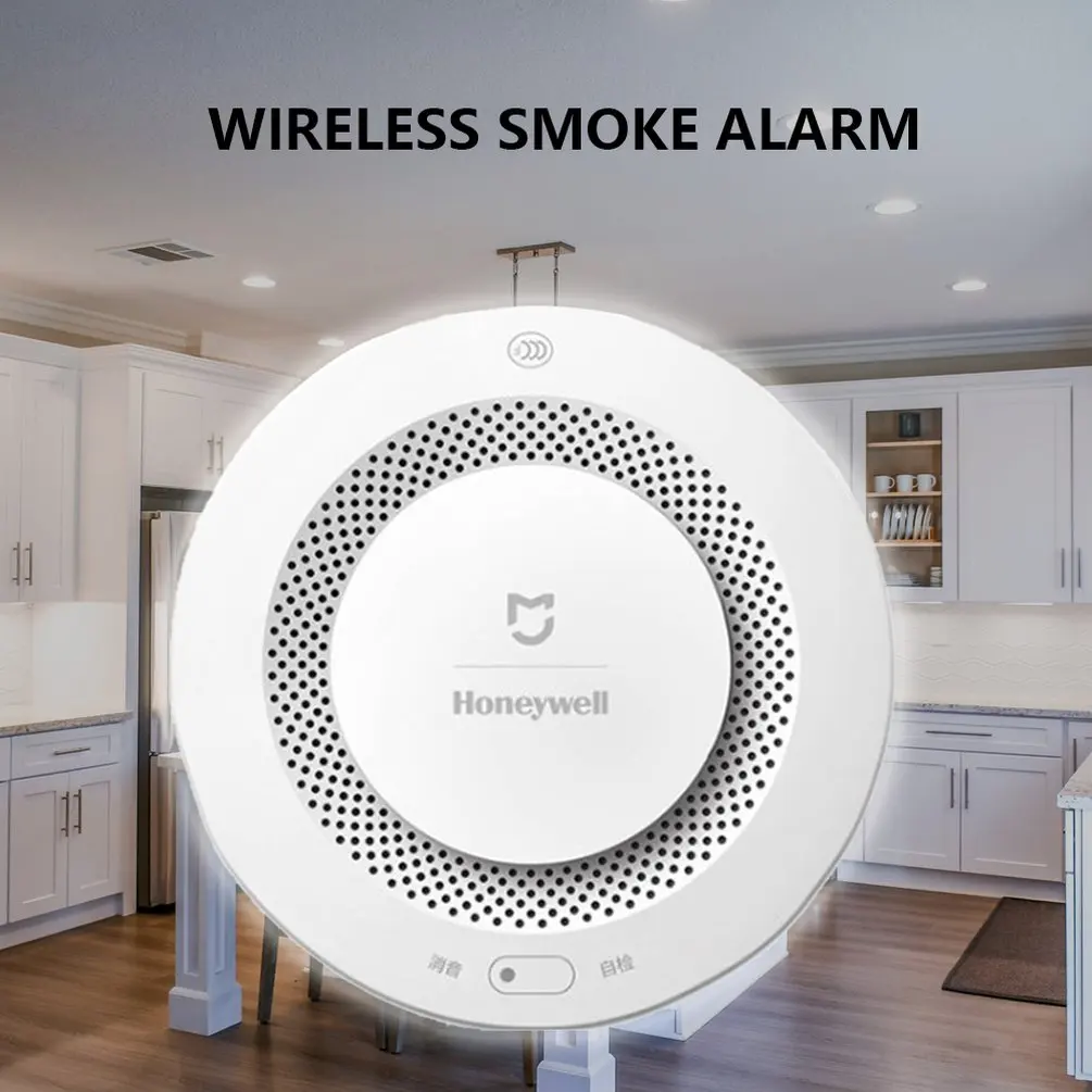Xiaomi Wireless Smoke Alarm Standalone Smoke Alarm Portable Alarm Sensor Fire Sensing Alarm System In the Store
Xiaomi Wireless Smoke Alarm Standalone Smoke Alarm Portable Alarm Sensor Fire Sensing Alarm System In the Store