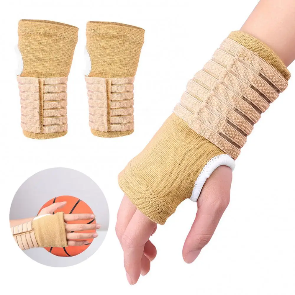2Pcs Durable Sports Wrist Bandage Pressurized elastic adjustable Sports Bracer Bandages Breathable Protector Elastic Wristbands 
2Pcs Durable Sports Wrist Bandage Pressurized elastic adjustable Sports Bracer Bandages Breathable Protector Elastic Wristbands
