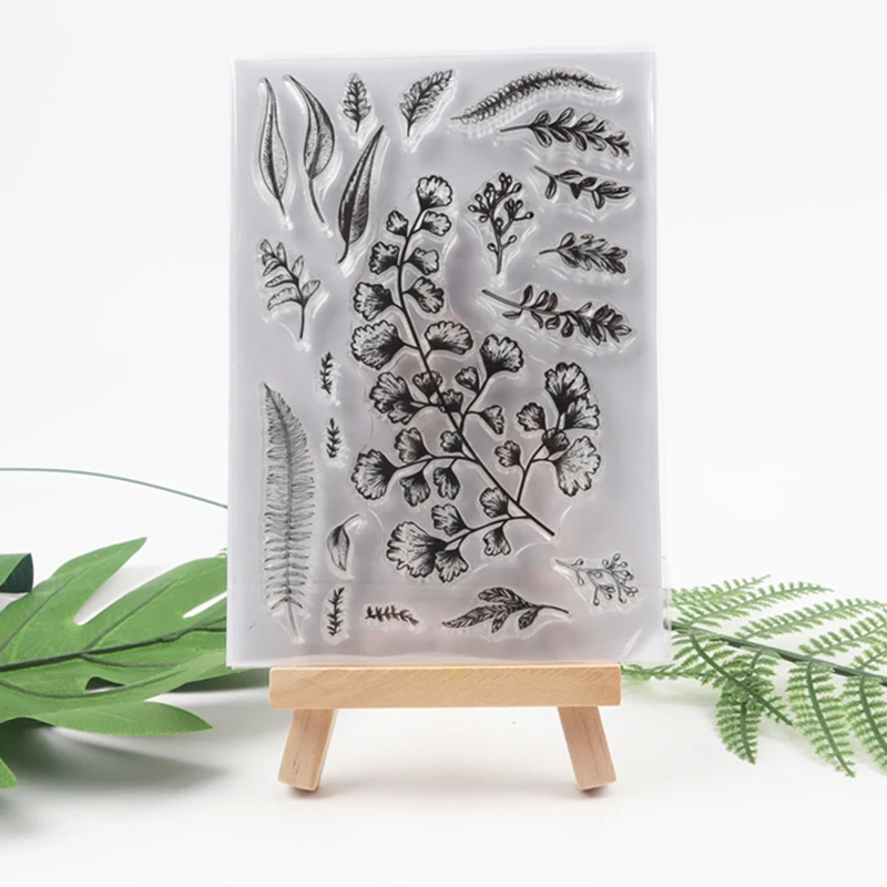 New Arrivals Leaves Clear Stamps for DIY Scrapbooking Card Rubber Stamp Making Album Photo Crafts Template Handmade Decoration
New Arrivals Leaves Clear Stamps for DIY Scrapbooking Card Rubber Stamp Making Album Photo Crafts Template Handmade Decoration