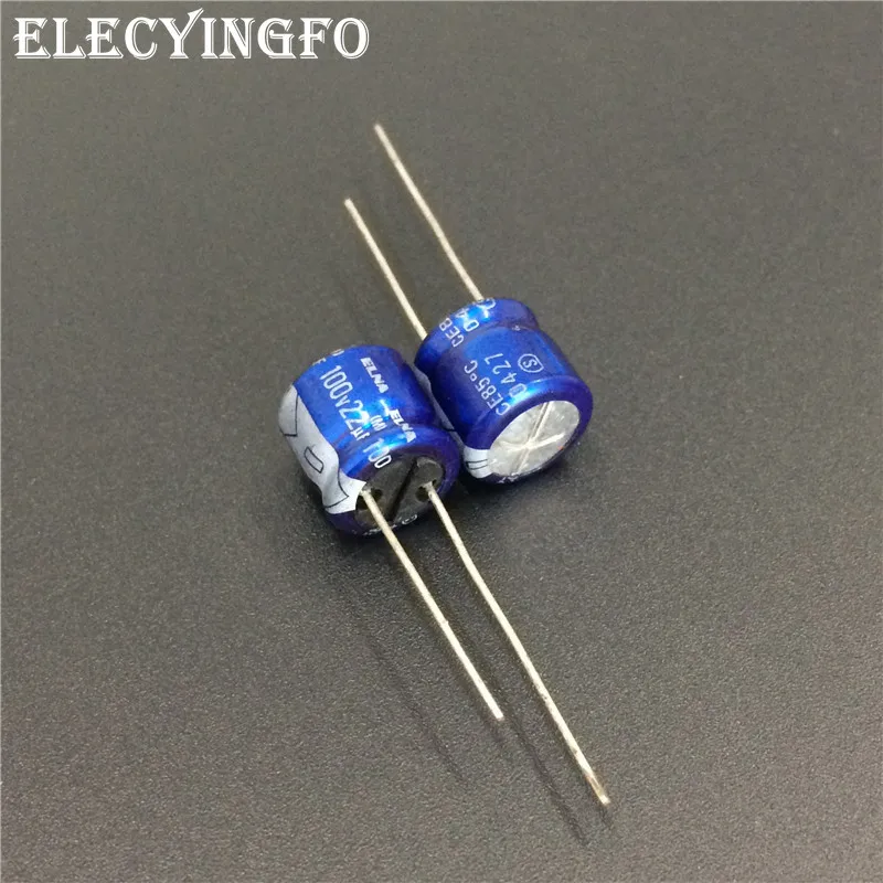 100pcs 22uF 100V22UF Japan ELNA 10x10mm Low Profile 100V22uF Audio capacitor
100pcs 22uF 100V22UF Japan ELNA 10x10mm Low Profile 100V22uF Audio capacitor