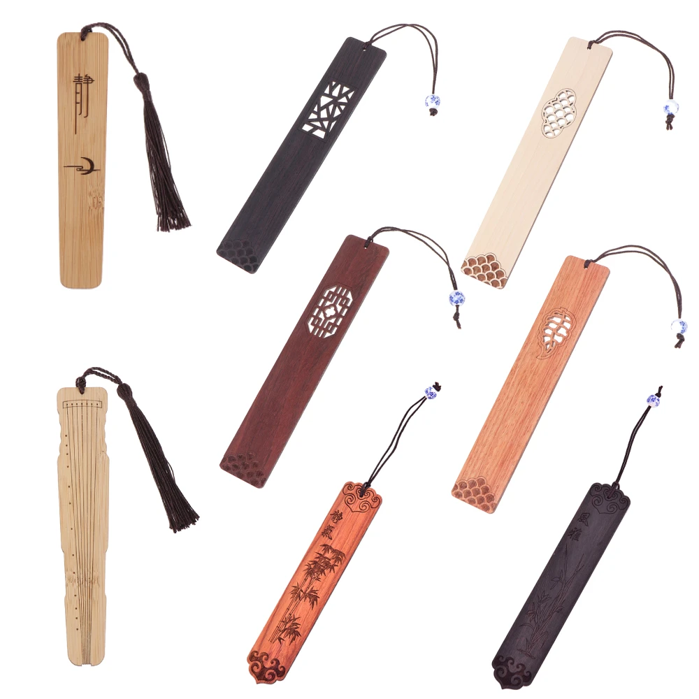 1 шт., закладки из сандалового дерева в китайском ретро-стиле
1 шт., закладки из сандалового дерева в китайском ретро-стиле