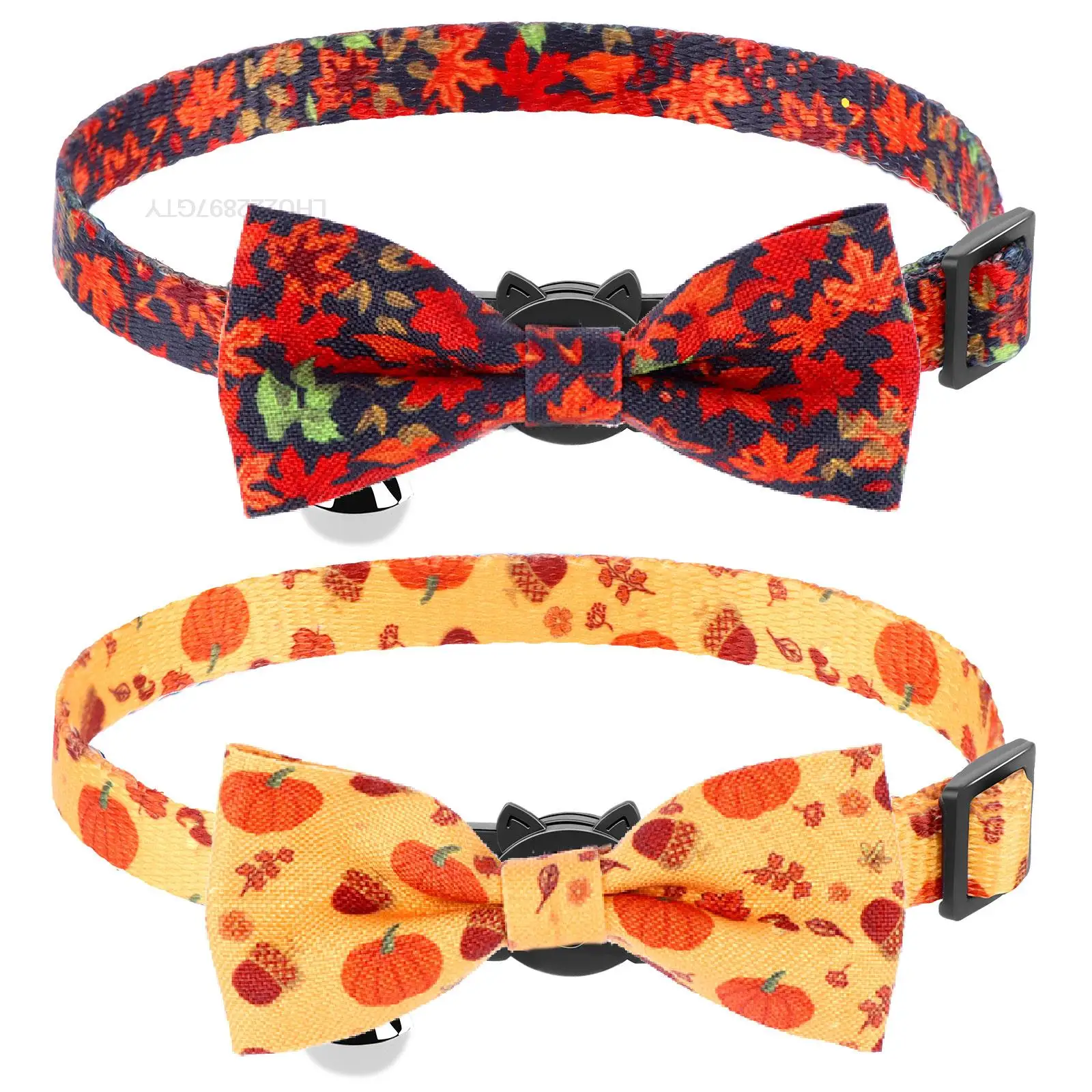 2 шт. милые воротники с котятами на День Благодарения осень галстук бабочка с колокольчиком
2 шт. милые воротники с котятами на День Благодарения осень галстук бабочка с колокольчиком