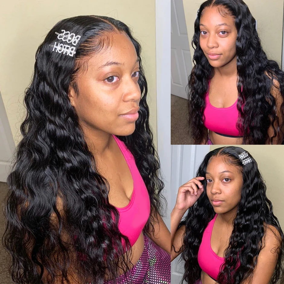 13x4 Brazilian Loose Wave Lace Front Wigs RESHINE 180% Loose Wave Lace Frontal Human Hair Wigs Pre Plucked With Baby Hair
13x4 Brazilian Loose Wave Lace Front Wigs RESHINE 180% Loose Wave Lace Frontal Human Hair Wigs Pre Plucked With Baby Hair