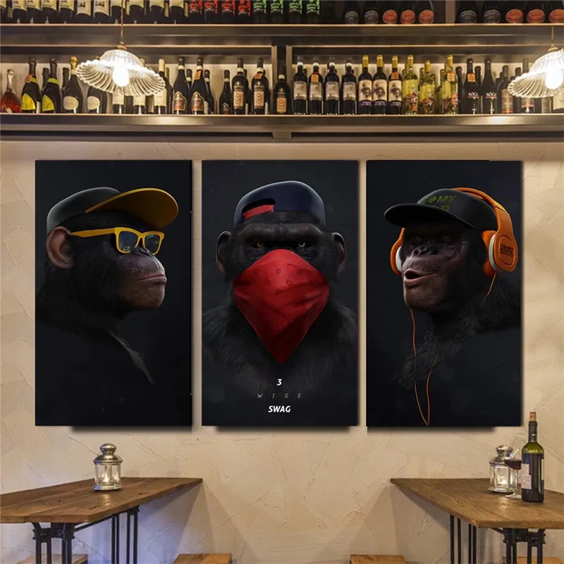 Large Animal Picture Canvas Printed Painting Modern Funny Mask Monkey Modern Art pPrint Wall Art Poster for Living Room
Large Animal Picture Canvas Printed Painting Modern Funny Mask Monkey Modern Art pPrint Wall Art Poster for Living Room