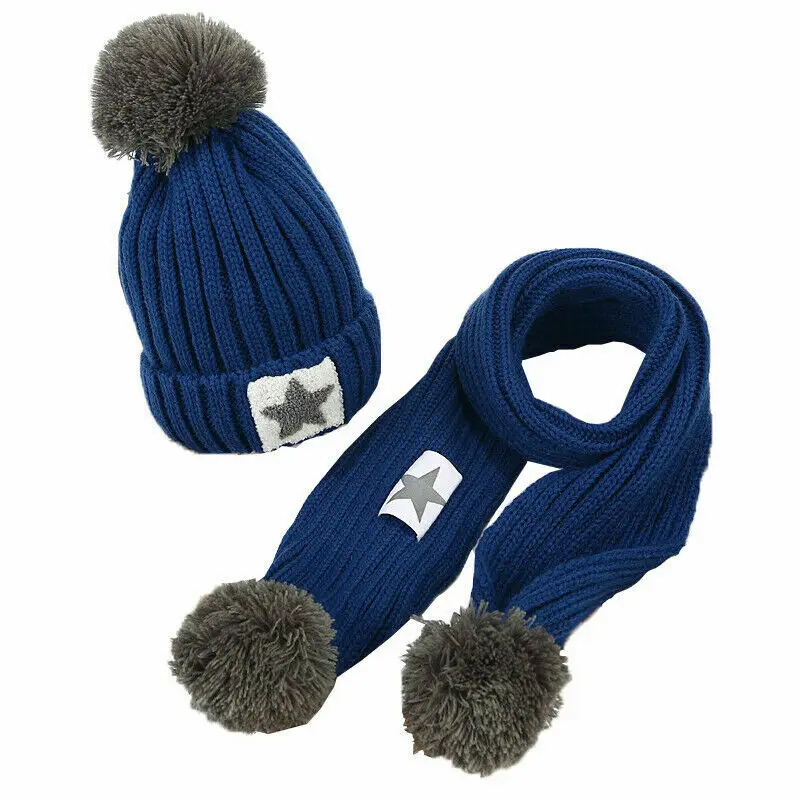 2pcs/set Knitted Scarf Hats Kids Turban Beanie Cotton Wool Fur Caps Children Girls Boys Elastic Autumn Winter Soft Warm Hat
2pcs/set Knitted Scarf Hats Kids Turban Beanie Cotton Wool Fur Caps Children Girls Boys Elastic Autumn Winter Soft Warm Hat