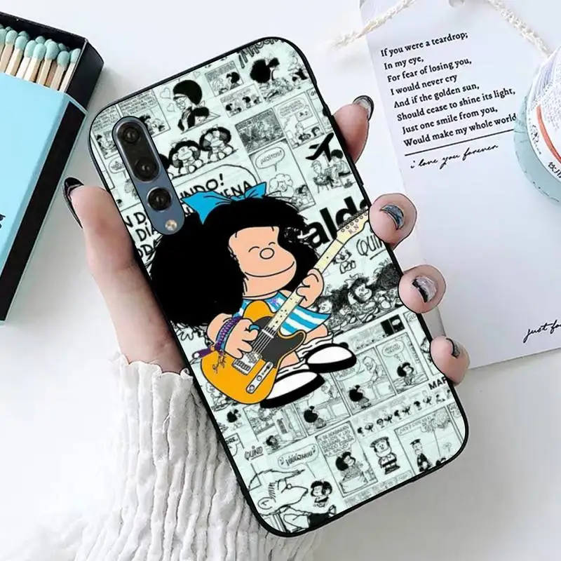 Cartoon Cute Mafalda Phone Case for Huawei P 8 9 10 20 30 40 lite pro Psamrt Cover
Cartoon Cute Mafalda Phone Case for Huawei P 8 9 10 20 30 40 lite pro Psamrt Cover