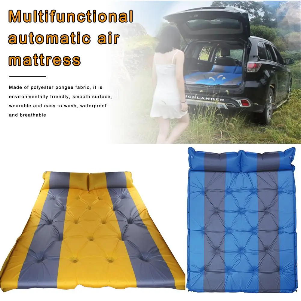 Car Air Inflatable Travel Mattress Bed SUV Car Mattress Car Sleeping Pad Outdoor Camping Mat Automatic Air Cushion Bed For Kids 
Car Air Inflatable Travel Mattress Bed SUV Car Mattress Car Sleeping Pad Outdoor Camping Mat Automatic Air Cushion Bed For Kids