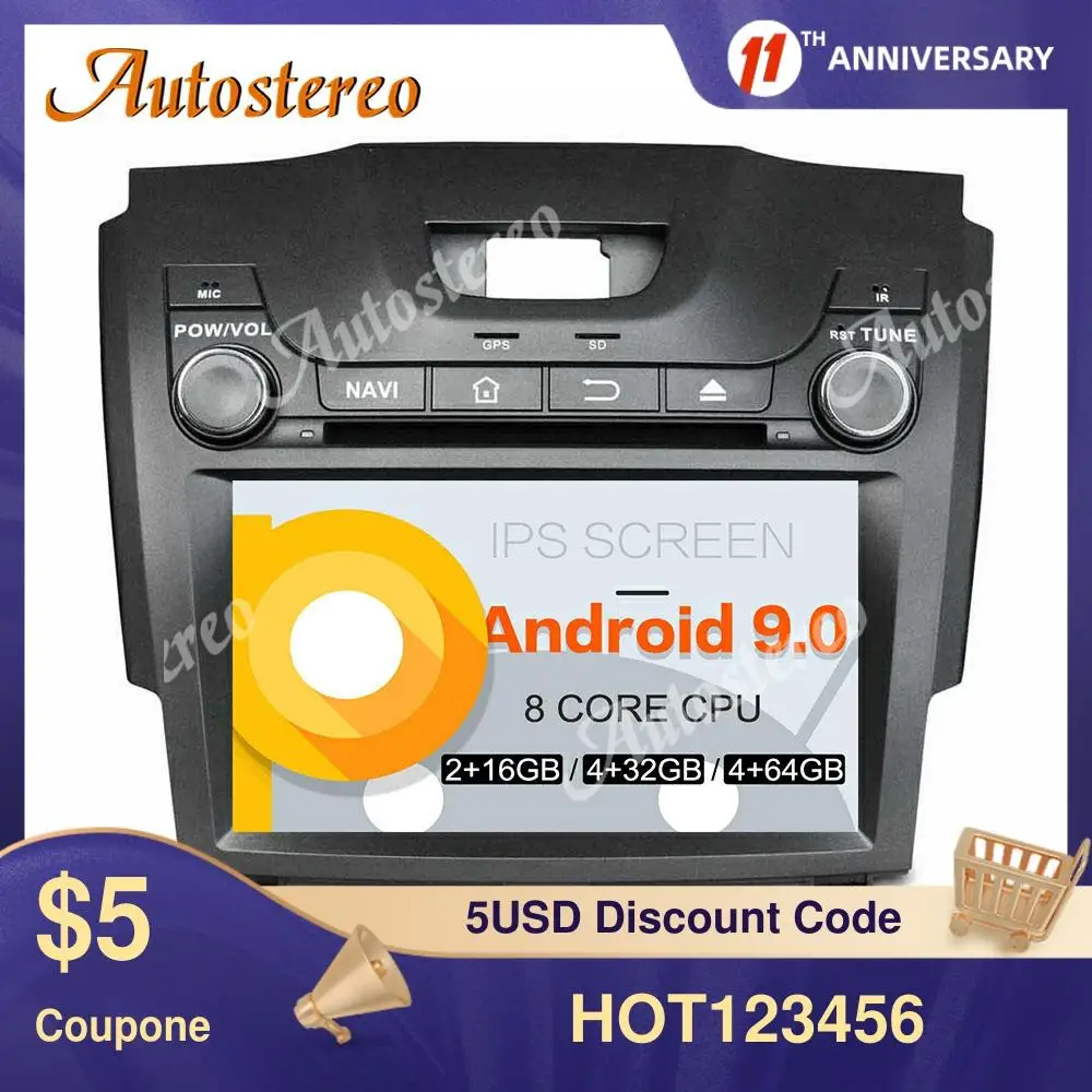 Android 10 0 автомобиля gps навигация dvd плеер для Chevrolet TRAILBLAZER/Holden/S10/ISUZU D MAX Колорадо