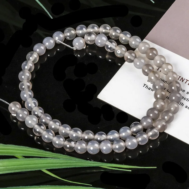 Free shipping! Fashion Natural Stone 4-10mm Grey Agates Loose Beads for Jewelry Making Charm Accessories DIY
Free shipping! Fashion Natural Stone 4-10mm Grey Agates Loose Beads for Jewelry Making Charm Accessories DIY