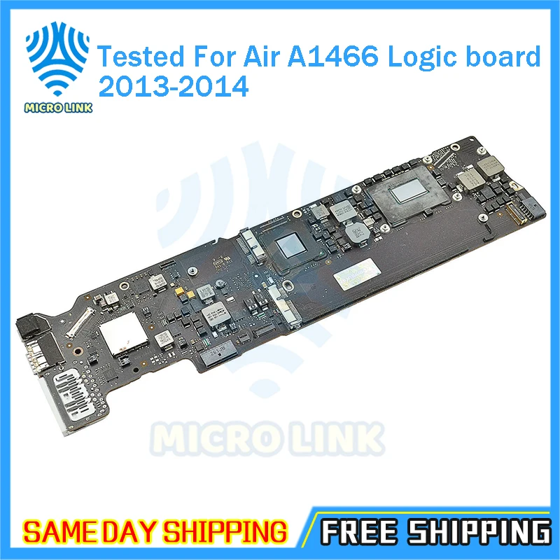 Оригинальная материнская плата A1466 для MacBook Air 13 "A1466 2013 2014 i5 1 3 GHz 4 i7 7 RAM|ЖК-экран