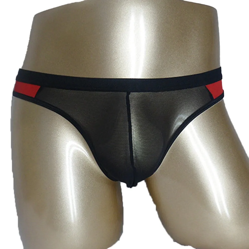 Mens Sexy Underwear Ultra-Thin Mesh See-Through Thong Briefs Men's Sexy Underwear U Convex Pouch Panties
Mens Sexy Underwear Ultra-Thin Mesh See-Through Thong Briefs Men's Sexy Underwear U Convex Pouch Panties