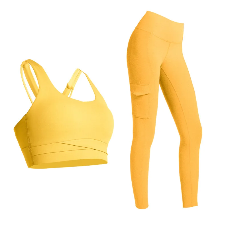 Exercise Yoga Clothes Suit Women's Back Shaping Shockproof Push up Running Exercise Underwear Tights
Exercise Yoga Clothes Suit Women's Back Shaping Shockproof Push up Running Exercise Underwear Tights