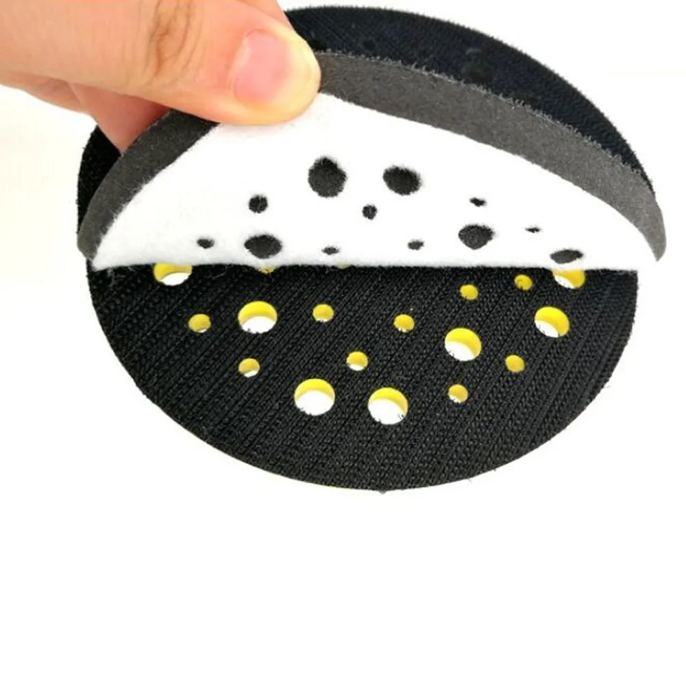 Soft Interface Pad 125mm 44 Hole Foam For Sander Grinding High Quality