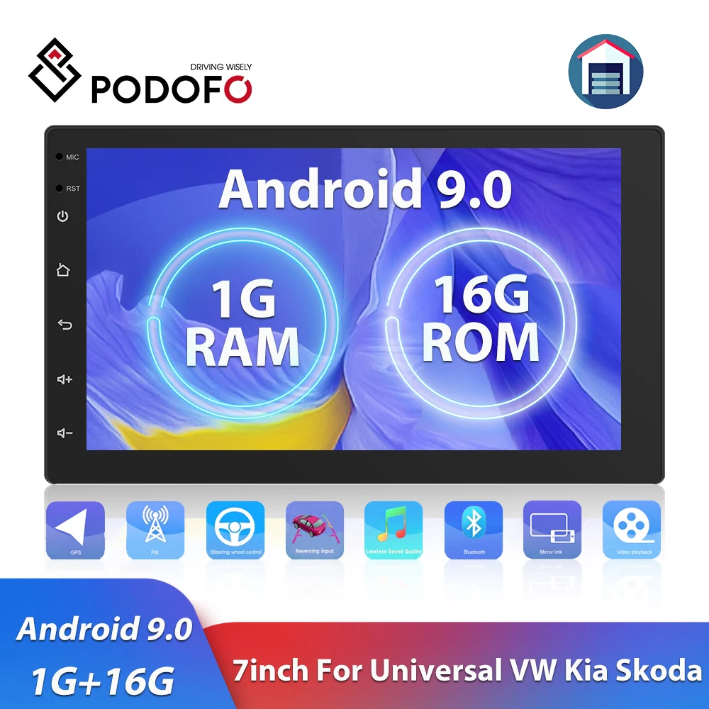 Podofo 2Din GPS автомобильное радио 7 ''2.5D Android 9,0 Автомобильный мультимедийный плеер для универсального VW Nissan Hyundai Kia Toyota Skoda
Podofo 2Din GPS автомобильное радио 7 ''2.5D Android 9,0 Автомобильный мультимедийный плеер для универсального VW Nissan Hyundai Kia Toyota Skoda