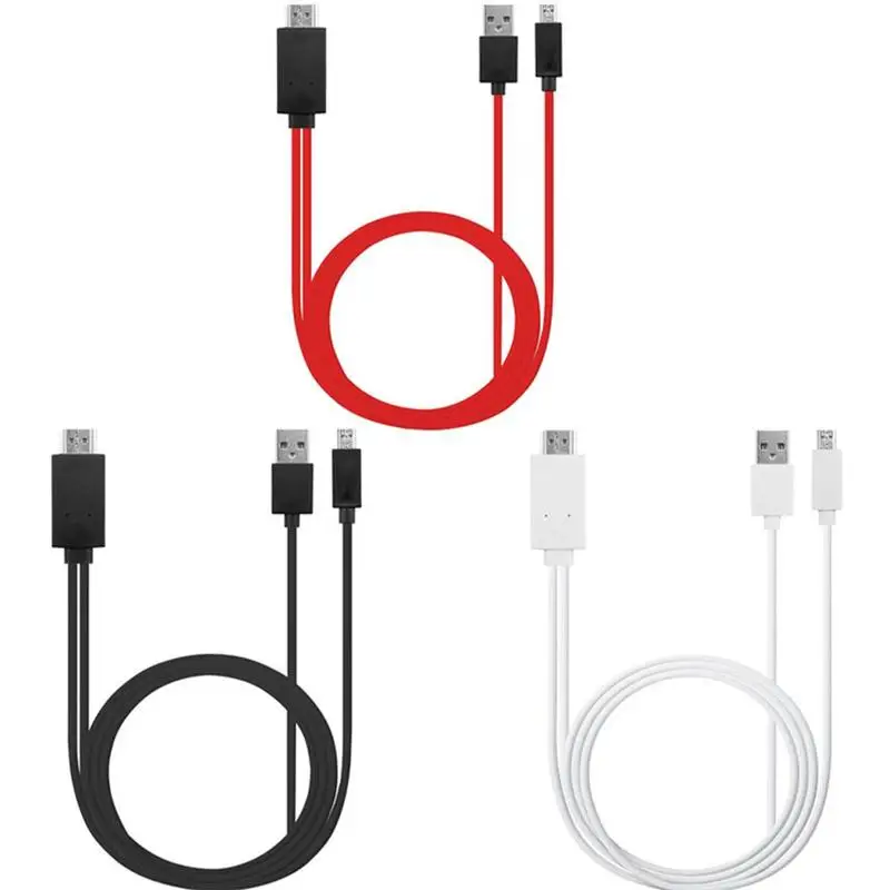 MHL 11Pin Micro USB к HDMI-совместимый 1080P HD TV кабель адаптер для телефона Android Samsung |