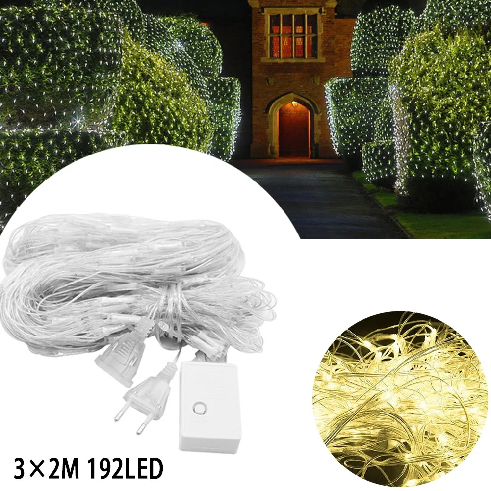 LED String Fairy Net Lights Curtain Mesh Xmas Party Wedding Garden Outdoor Lighting Strings Festival Decorations
LED String Fairy Net Lights Curtain Mesh Xmas Party Wedding Garden Outdoor Lighting Strings Festival Decorations