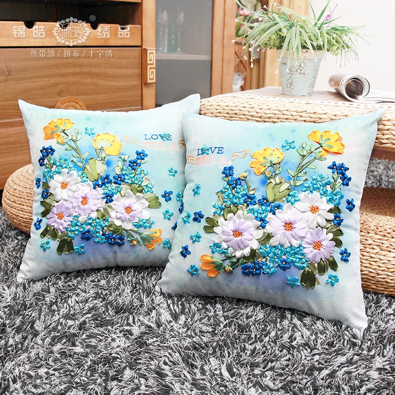3D Embroidery Pillowcase Chair Living Rom Home Decorations Handmade Cushion Cover Pillow Cover Cotton Sofa Pillow Case
3D Embroidery Pillowcase Chair Living Rom Home Decorations Handmade Cushion Cover Pillow Cover Cotton Sofa Pillow Case