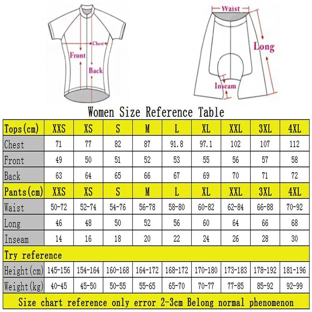 2021 Tres Pinas Women Cycling Jersey Set Summer Bicycle Shorts Suit Ciclismo Maillot Sleeve Top Bib Outdoor Team Clothing
2021 Tres Pinas Women Cycling Jersey Set Summer Bicycle Shorts Suit Ciclismo Maillot Sleeve Top Bib Outdoor Team Clothing