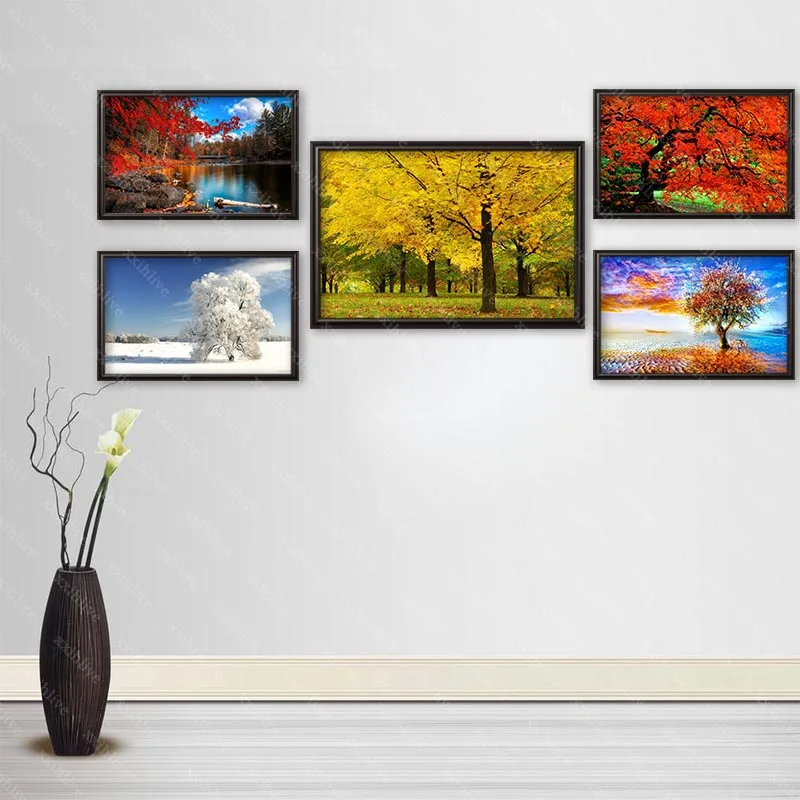 Landscape Tree Cloth Silk Canvas HD Poster Home And Bedroom Decoration Wall Fabric Poster Custom Print 27x40cm,30x45cm,40x60cm
Landscape Tree Cloth Silk Canvas HD Poster Home And Bedroom Decoration Wall Fabric Poster Custom Print 27x40cm,30x45cm,40x60cm