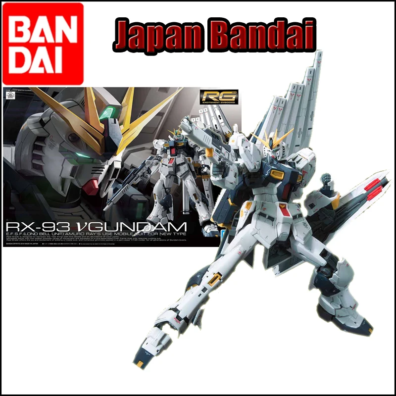 RG Bull Gundam Gunpla V Nu RX-93 RG32 Bandai 1/144 Assembly Model Japanese Animation Movie & TV Model PVC TOY Action Figure
RG Bull Gundam Gunpla V Nu RX-93 RG32 Bandai 1/144 Assembly Model Japanese Animation Movie & TV Model PVC TOY Action Figure