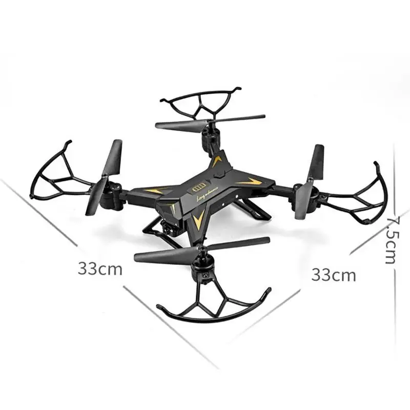 Foldable Quadcopter Professional Drone Remote Control High RC Wifi Quadcopter Distance Timely Transmission FPV RC Quality D F6W9