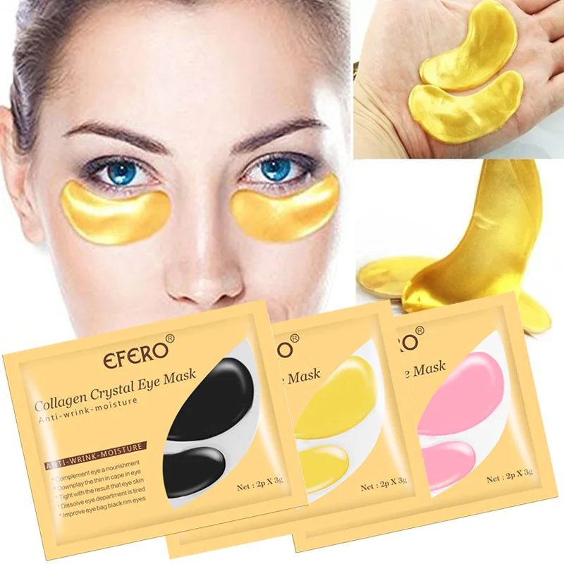 Crystal Collagen Gold Eye Mask Anti-Aging Dark Circles Acne Beauty Patches for Eye Skin Care Cosmetics
Crystal Collagen Gold Eye Mask Anti-Aging Dark Circles Acne Beauty Patches for Eye Skin Care Cosmetics