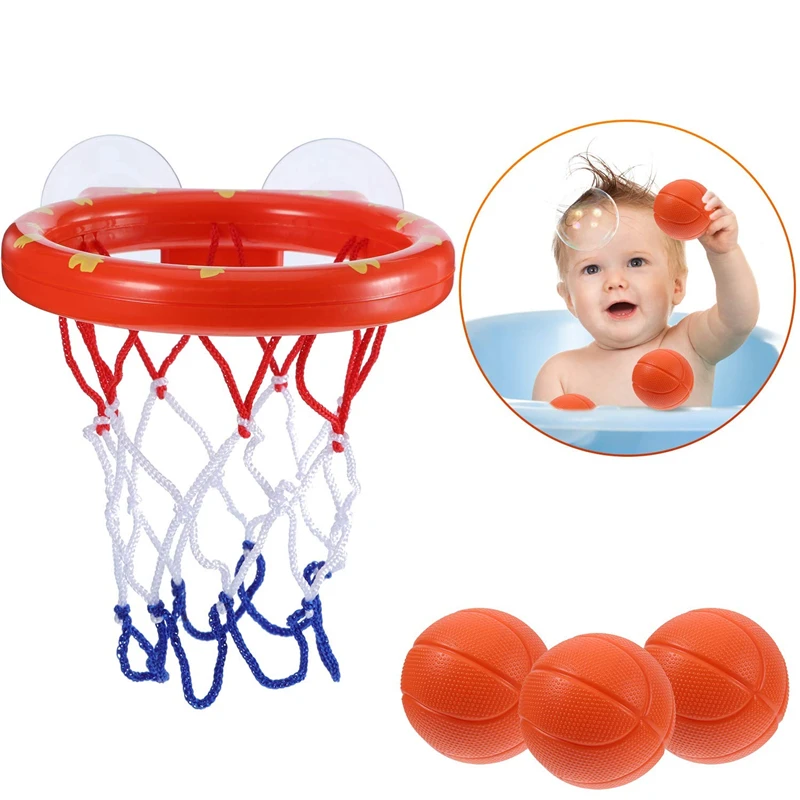 Bathroom Toddler Boy Bathing Toy Bathtub Suction Cup Shooting Basketball Basket with 3 Balls Children Shower Toy Kid Game Set
Bathroom Toddler Boy Bathing Toy Bathtub Suction Cup Shooting Basketball Basket with 3 Balls Children Shower Toy Kid Game Set