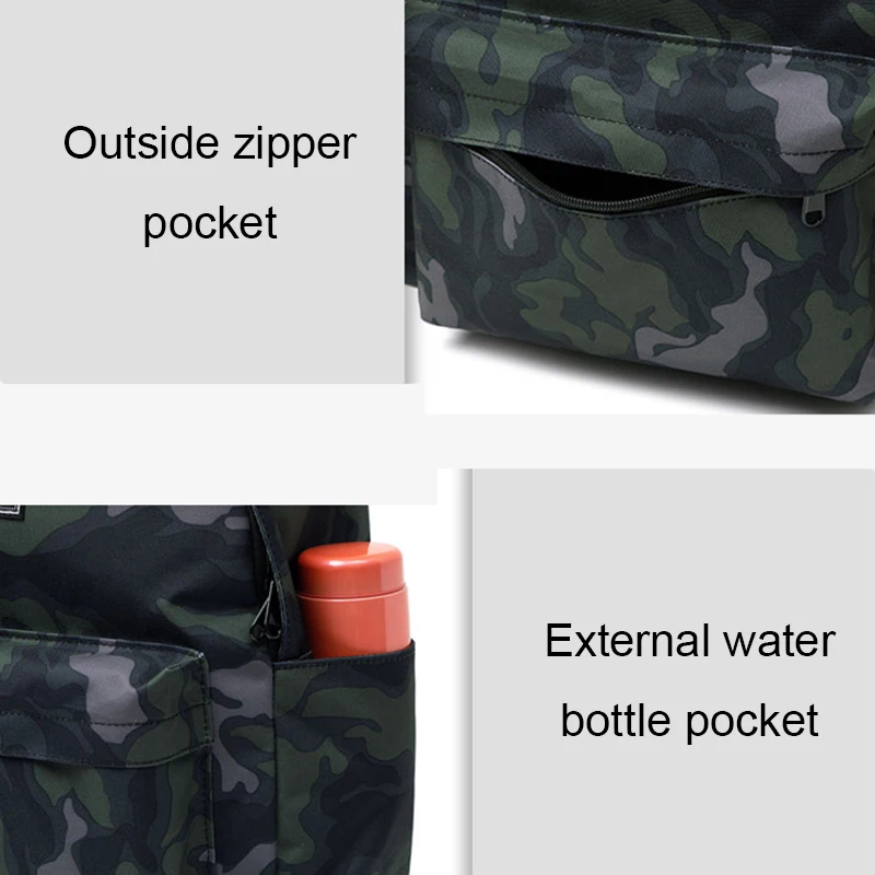 Black Camouflage 14inch Laptop Backpack Women Fashion School Backpack For Girl Waterproof College Bag Boy Travel Bagpack Men 
Black Camouflage 14inch Laptop Backpack Women Fashion School Backpack For Girl Waterproof College Bag Boy Travel Bagpack Men