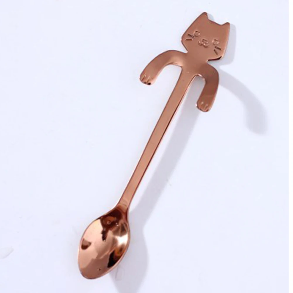 1 Pcs Creative Cat Design Coffee Stirring Spoon 304 Stainless Steel Hanging Long Handle Dessert Spoon Kitchen Accessories
1 Pcs Creative Cat Design Coffee Stirring Spoon 304 Stainless Steel Hanging Long Handle Dessert Spoon Kitchen Accessories