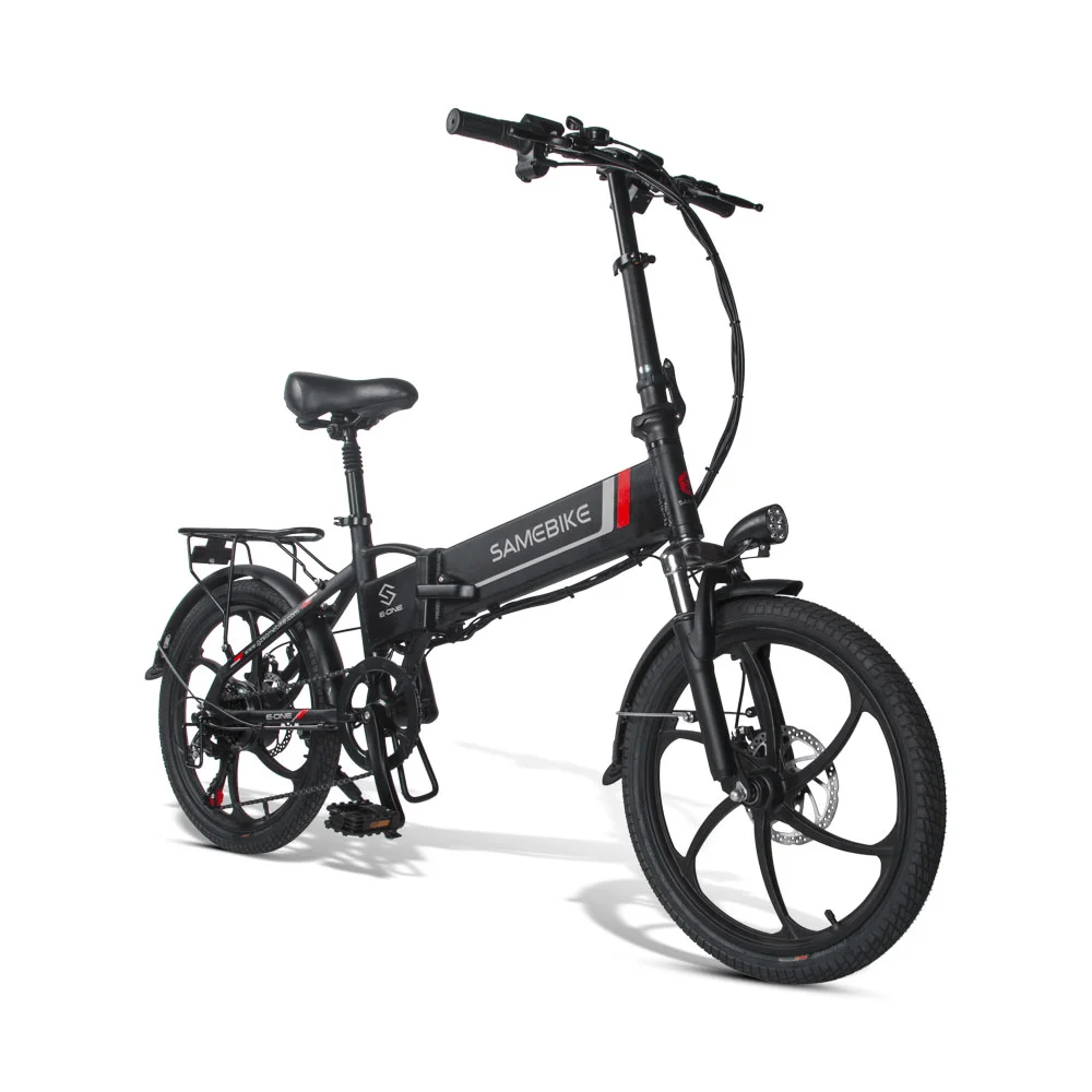 EU Stock SameBike 20lvxd30 350w Electric Bicycle 48v10.4ah Bikes Smart Folding Bike 7Speed Ebike 20inch 35km/h Bicicleta 30-70km 
EU Stock SameBike 20lvxd30 350w Electric Bicycle 48v10.4ah Bikes Smart Folding Bike 7Speed Ebike 20inch 35km/h Bicicleta 30-70km