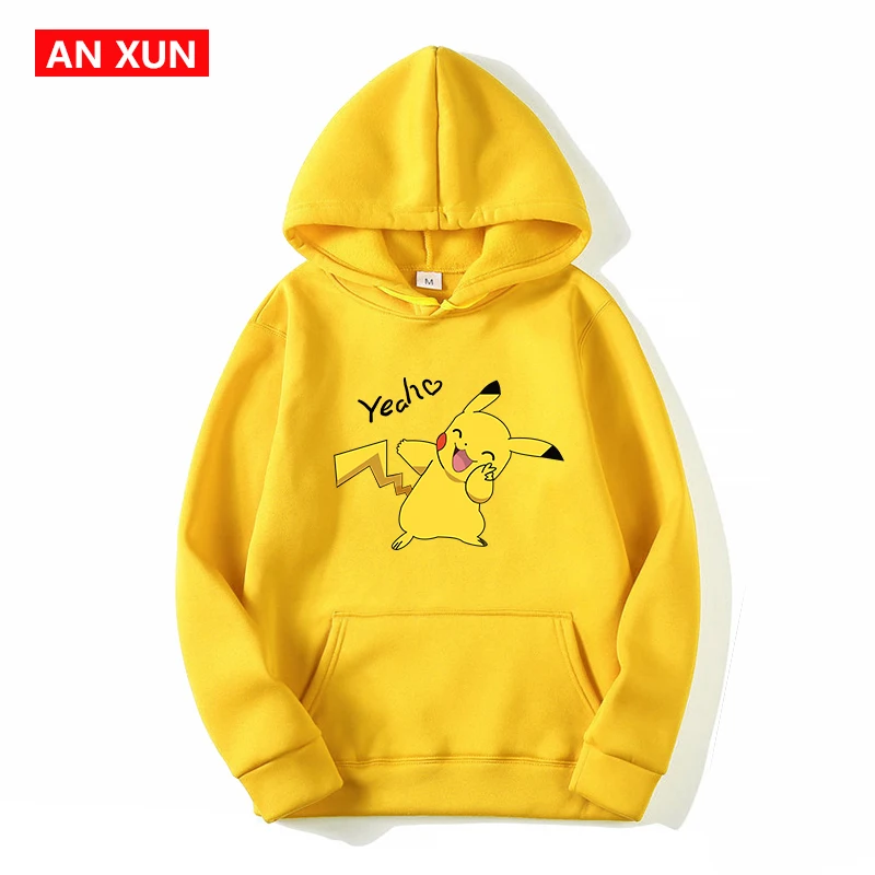 An Xun Hot Japan Pikachu Anime Hoodie Men/Ladies Daily Casual Pullover Youth Street Sports Hoodies
An Xun Hot Japan Pikachu Anime Hoodie Men/Ladies Daily Casual Pullover Youth Street Sports Hoodies