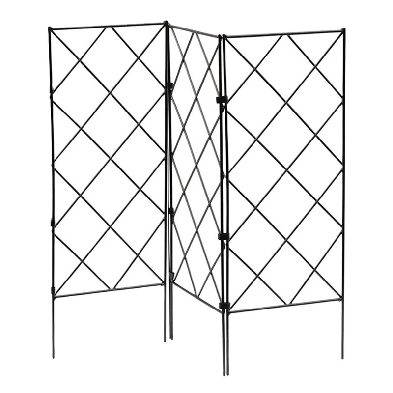 

Черный металл провода решетки сетки лозы восхождение решетка панели садовые растения лоза цветок Поддержка рамка для растений овощи