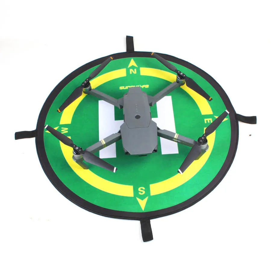 Посадочная площадка для дронов DJI Mavic Mini 2/DJI Mavic Pro/DJI Mavic Air 2/Phantom 4/Phantom 4 Pro, легко складывается, размер 50см 
Посадочная площадка для дронов DJI Mavic Mini 2/DJI Mavic Pro/DJI Mavic Air 2/Phantom 4/Phantom 4 Pro, легко складывается, размер 50см
