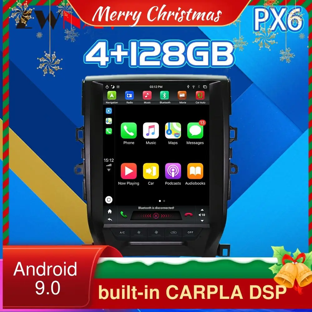 4G 128G Android 9 PX6 Tesla Style screen Car multimedia Player For Toyota Reiz X 2010-2013 car gps Audio radio CARPLAY DSP ISP
4G 128G Android 9 PX6 Tesla Style screen Car multimedia Player For Toyota Reiz X 2010-2013 car gps Audio radio CARPLAY DSP ISP