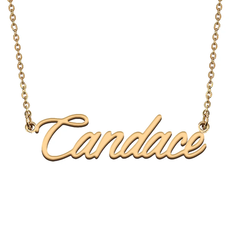 Candace Custom Name Necklace Customized Pendant Choker Personalized Jewelry Gift for Women Girls Friend Christmas Present
Candace Custom Name Necklace Customized Pendant Choker Personalized Jewelry Gift for Women Girls Friend Christmas Present