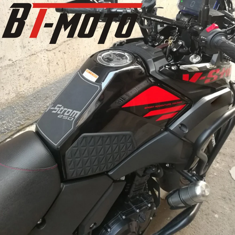 Motorcycle Tank Pad Protector Sticker Decal Gas Fuel Knee Grip Traction Side For SUZUKI V-strom250 V-STROM250 DL250 DL 250 
Motorcycle Tank Pad Protector Sticker Decal Gas Fuel Knee Grip Traction Side For SUZUKI V-strom250 V-STROM250 DL250 DL 250