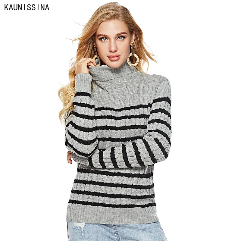 Autumn and Winter Turtleneck Sweaters Base Shirt Slim Sweater Women's Pullovers Streetwear Computer Knitted Warm Jumper Tops
Autumn and Winter Turtleneck Sweaters Base Shirt Slim Sweater Women's Pullovers Streetwear Computer Knitted Warm Jumper Tops