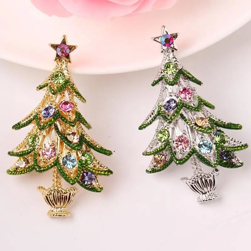 Kleurrijke Lichtmetalen Kerstboom Broches Voor Vrouwen Strass Vintage Pins Sieraden Mode Pak Jurk Accessoires
Kleurrijke Lichtmetalen Kerstboom Broches Voor Vrouwen Strass Vintage Pins Sieraden Mode Pak Jurk Accessoires